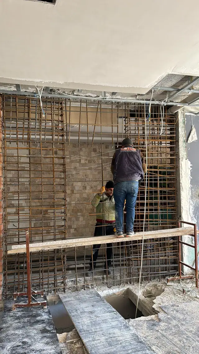 Meva1 Mühendislik sahasından kare 4 — bina güçlendirme ve kentsel dönüşüm çalışmaları