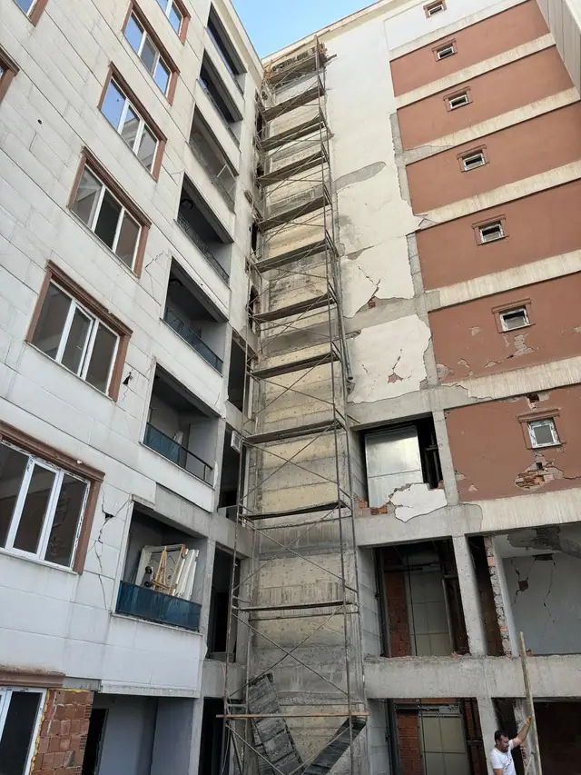Meva1 Mühendislik sahasından kare 57 — bina güçlendirme ve kentsel dönüşüm çalışmaları
