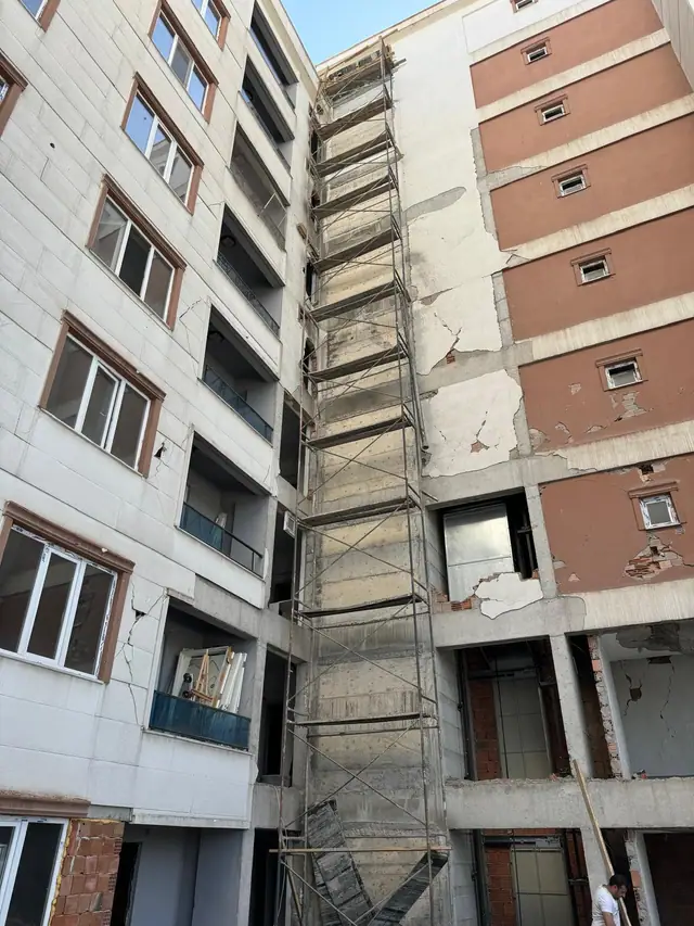 Meva1 Mühendislik sahasından kare 58 — bina güçlendirme ve kentsel dönüşüm çalışmaları