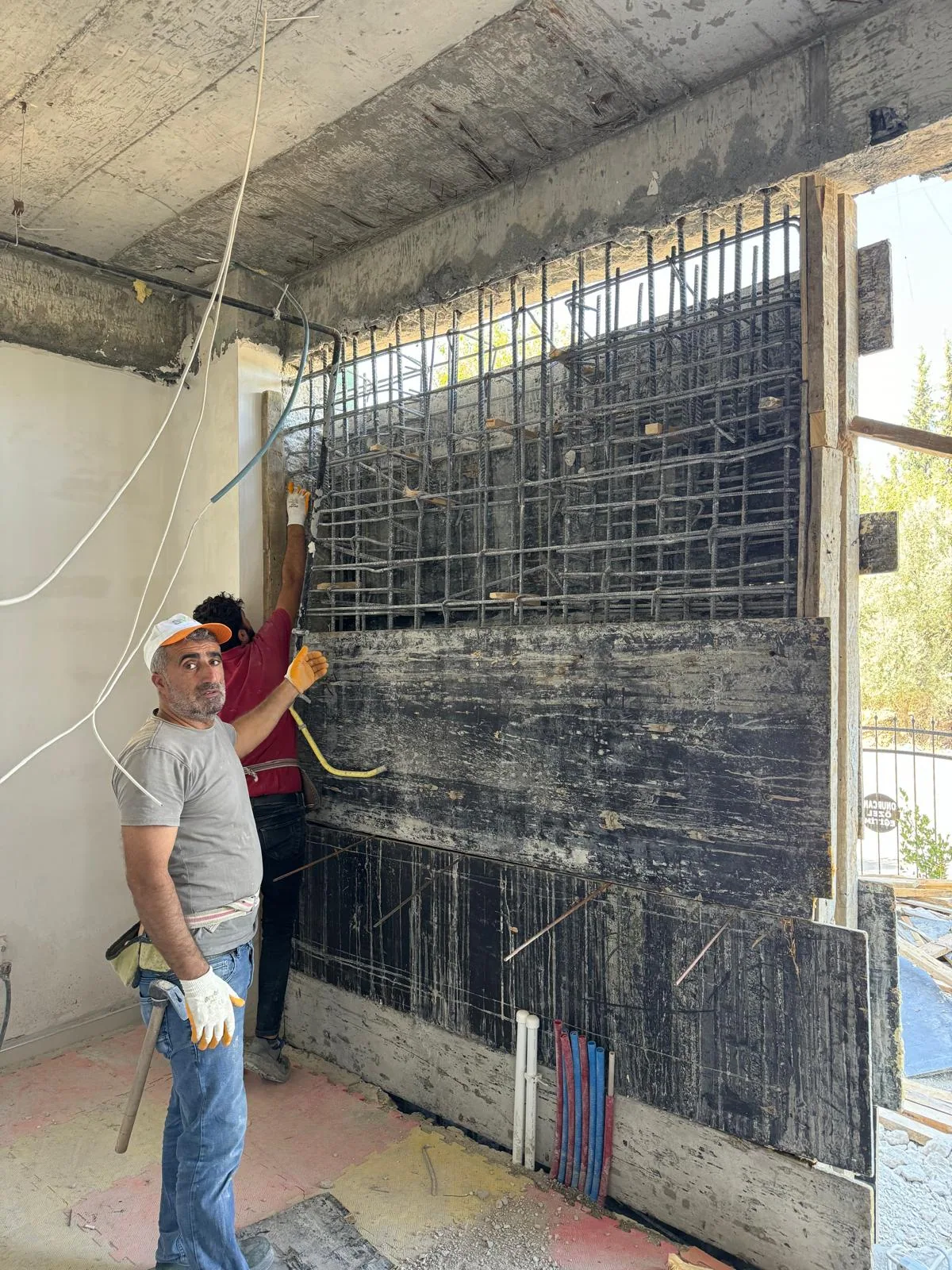 Meva1 Mühendislik bina güçlendirme uygulaması — saha fotoğrafı 125